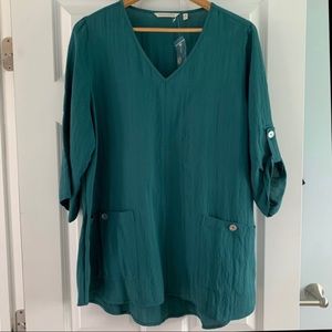 New Soft surroundings Sojourn tunic PL